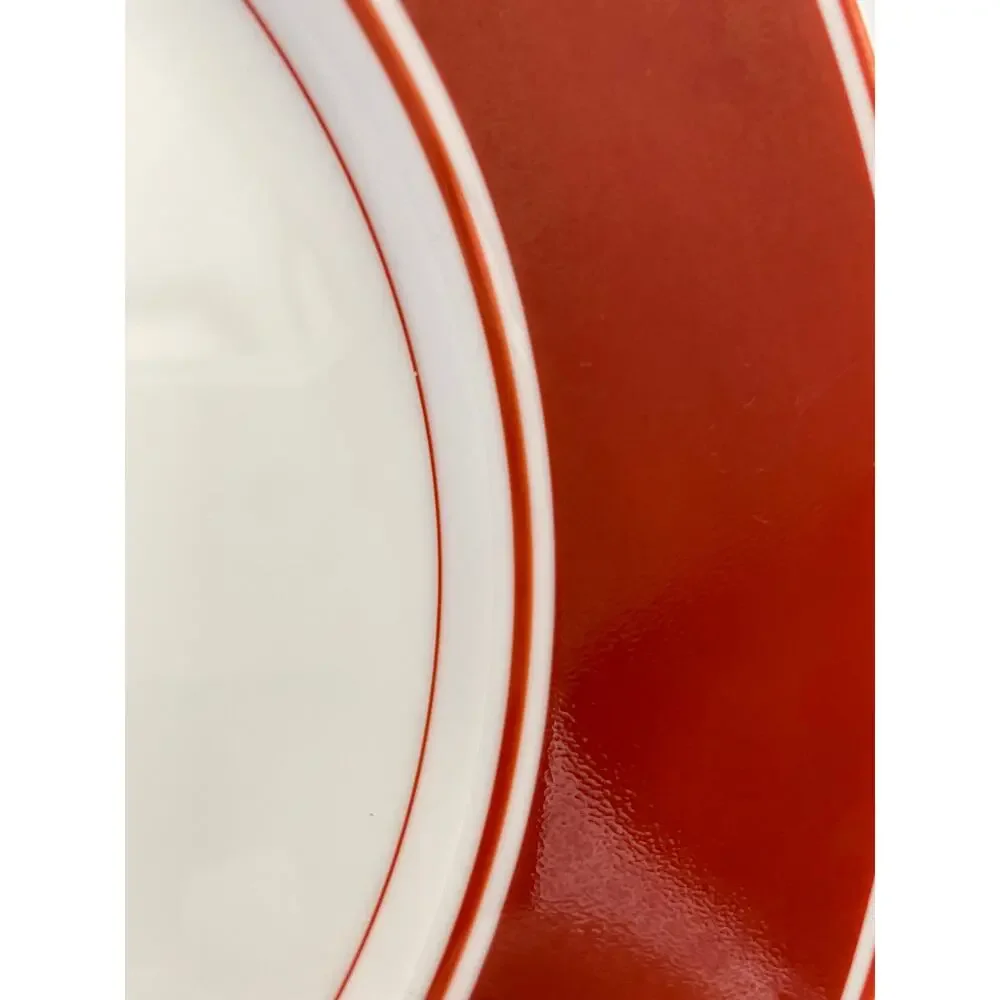 Vintage Fitz and Floyd Dinner Plate, Rondelet Terra Cotta